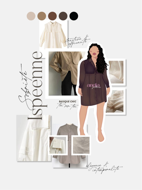 Anela Patterns - Patron de couture Ipséenne | Inspiration & Moodboard - Sobriété