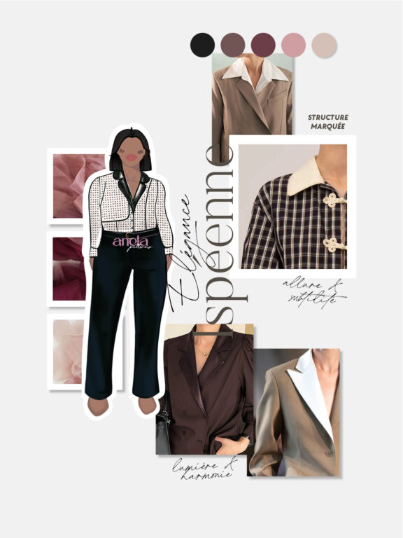 Anela Patterns - Patron de couture Ipséenne | Inspiration & Moodboard - Elégance